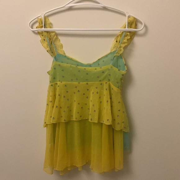 Y2K Frilly girly tank - Picture 4 of 4